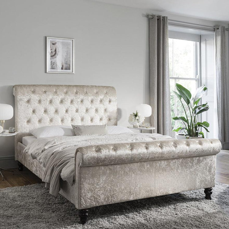 4 Inspiring Decor Ideas to Complement Your Crushed Velvet Bed – Laura James