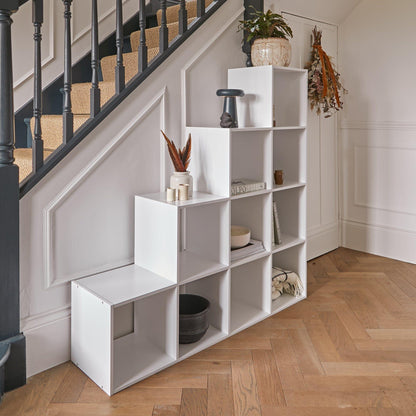 10 Cube Storage Shelf Unit White - Laura James