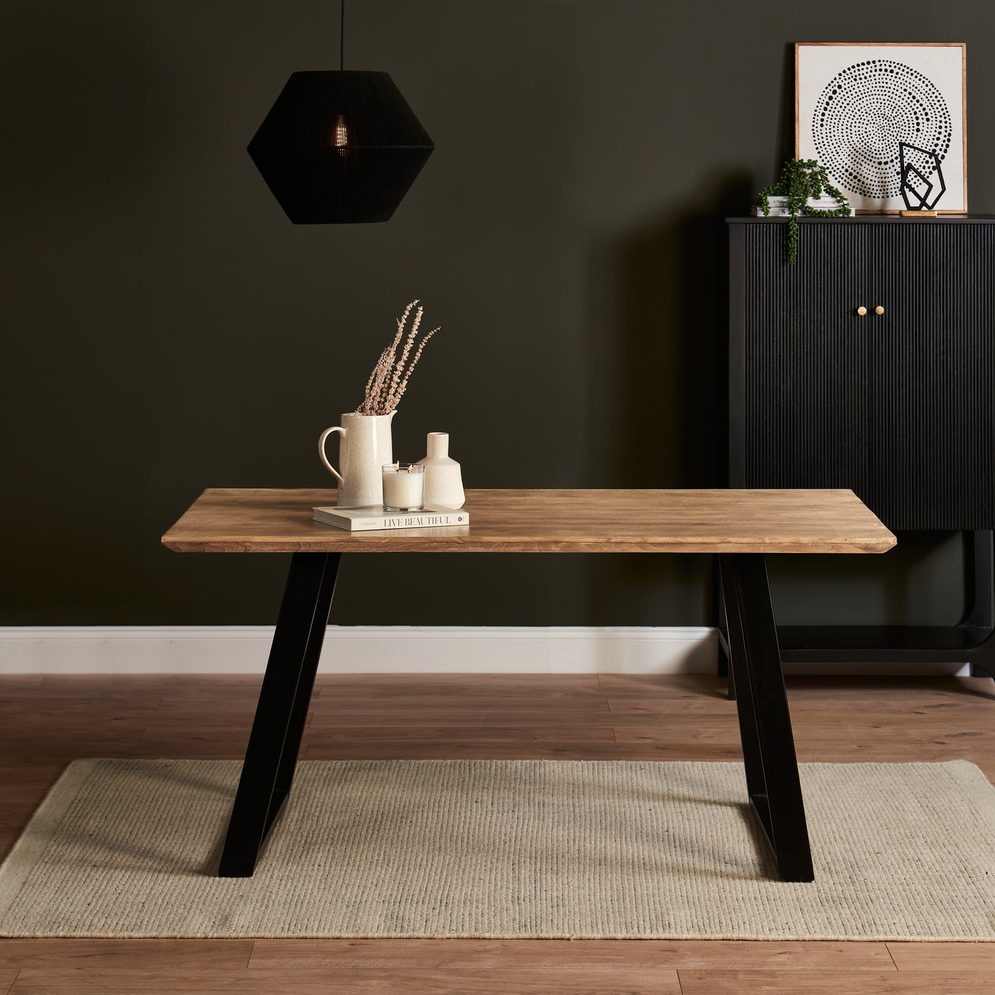 Atlas Mangood Dining Table - Laura James