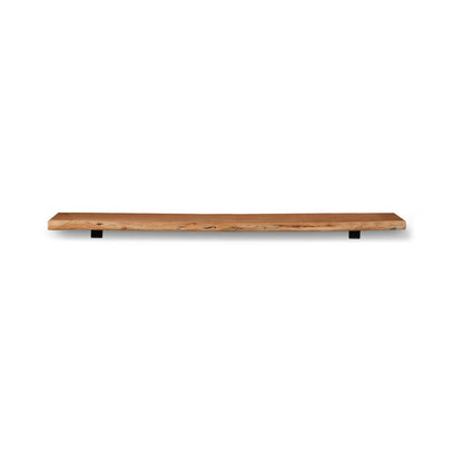 Bosco Natural Acacia Wall Shelf - 150cm - Laura James

