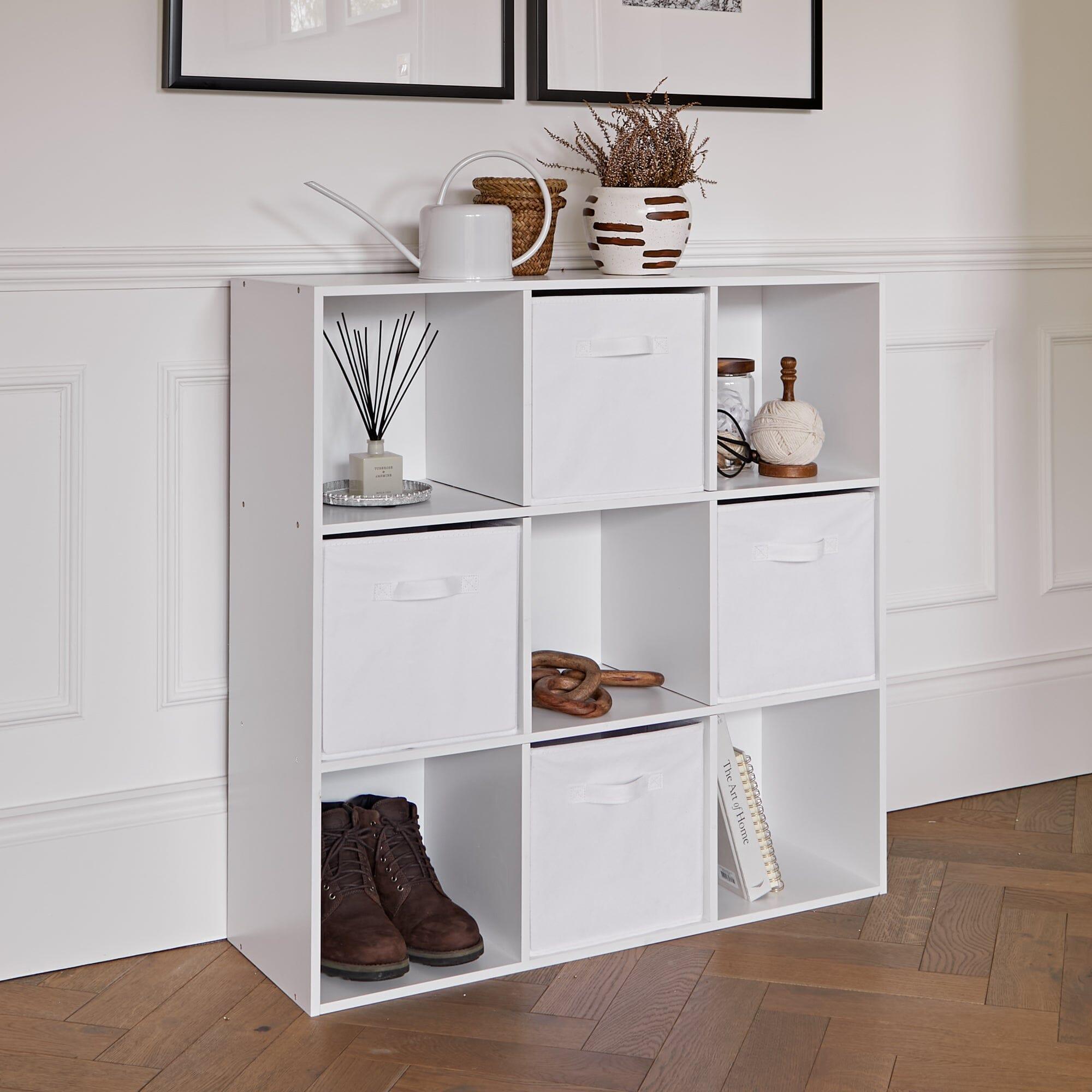 Cube Storage White Bookshelf 2024 for Living Room Bedroom