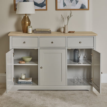 Chatsworth Sideboard - 130cm - Linen Grey