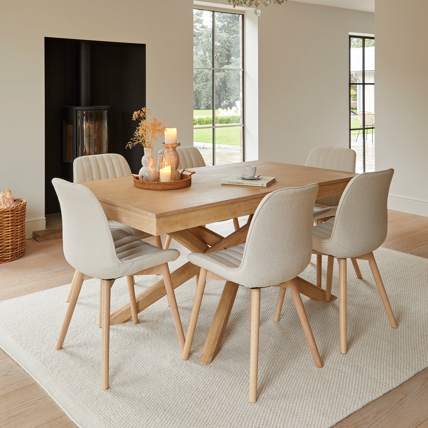 amelia-whitewash-extending-dining-set-bella-boucle-dining-chairs