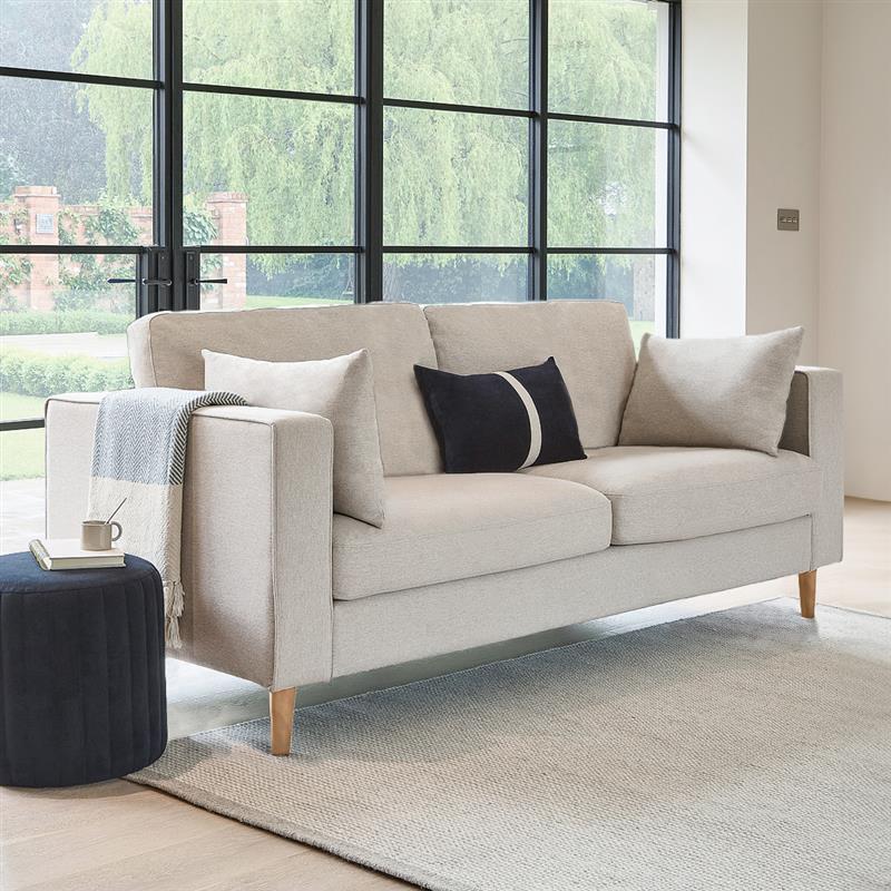 Emily Sand 3 Seater Sofa - Laura James

