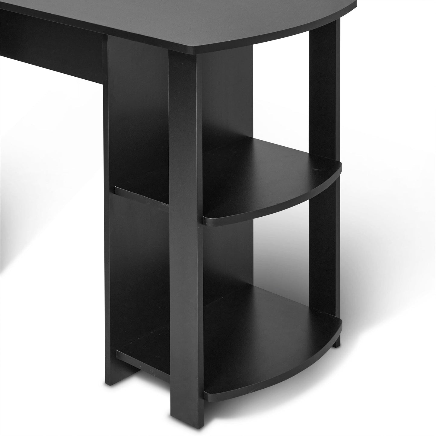 Essie L Shaped Desk in Black