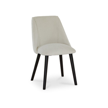 Freya Boucle Dining Chairs - Laura James