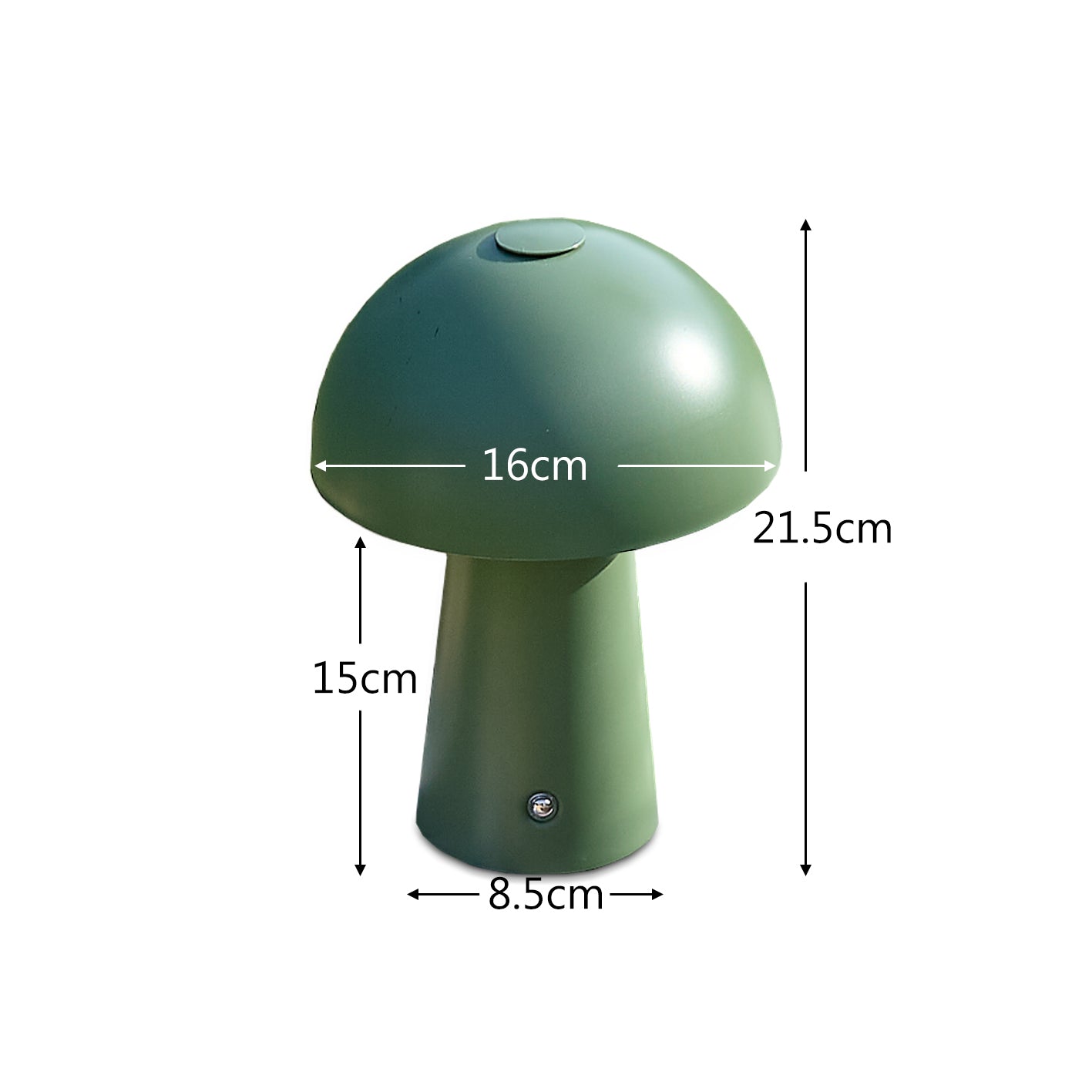 Brockhill Rechargeable Lamp - Olive Green - Laura James 