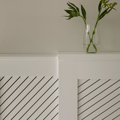 Jack Extending Radiator Cover - White - Laura James

