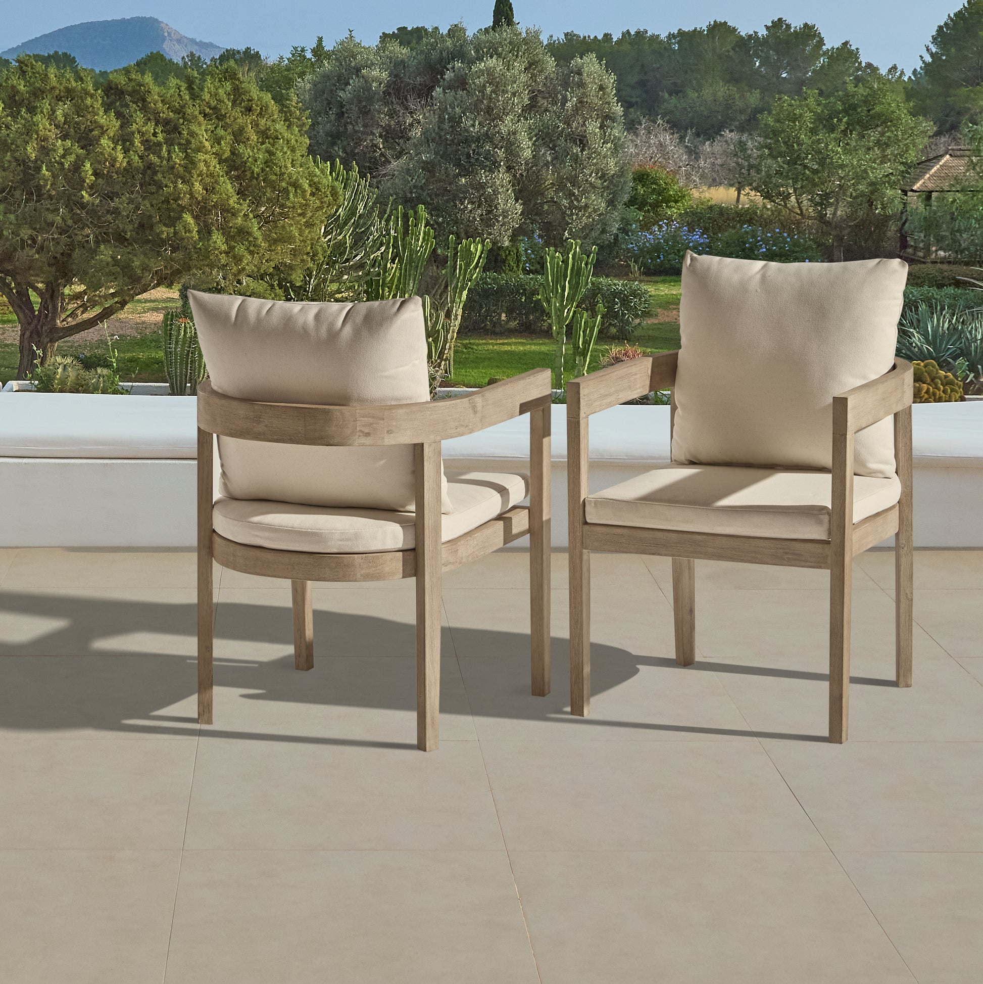 Imani Wooden Dining Chairs - Laura James