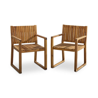 Lennox Wooden Dining Chairs - Laura James 