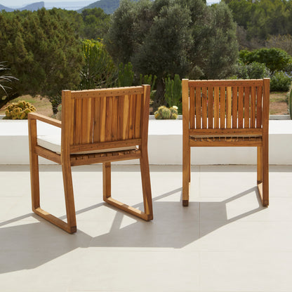 Lennox 8 Seater Wooden Outdoor Dining Set with Cushions