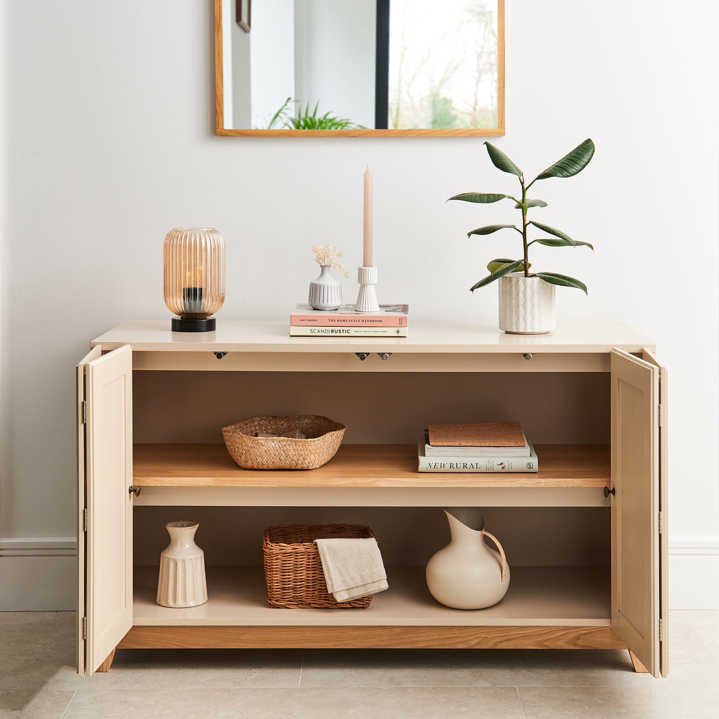 Morgan 2 door sideboard with Elland Light - Laura James 