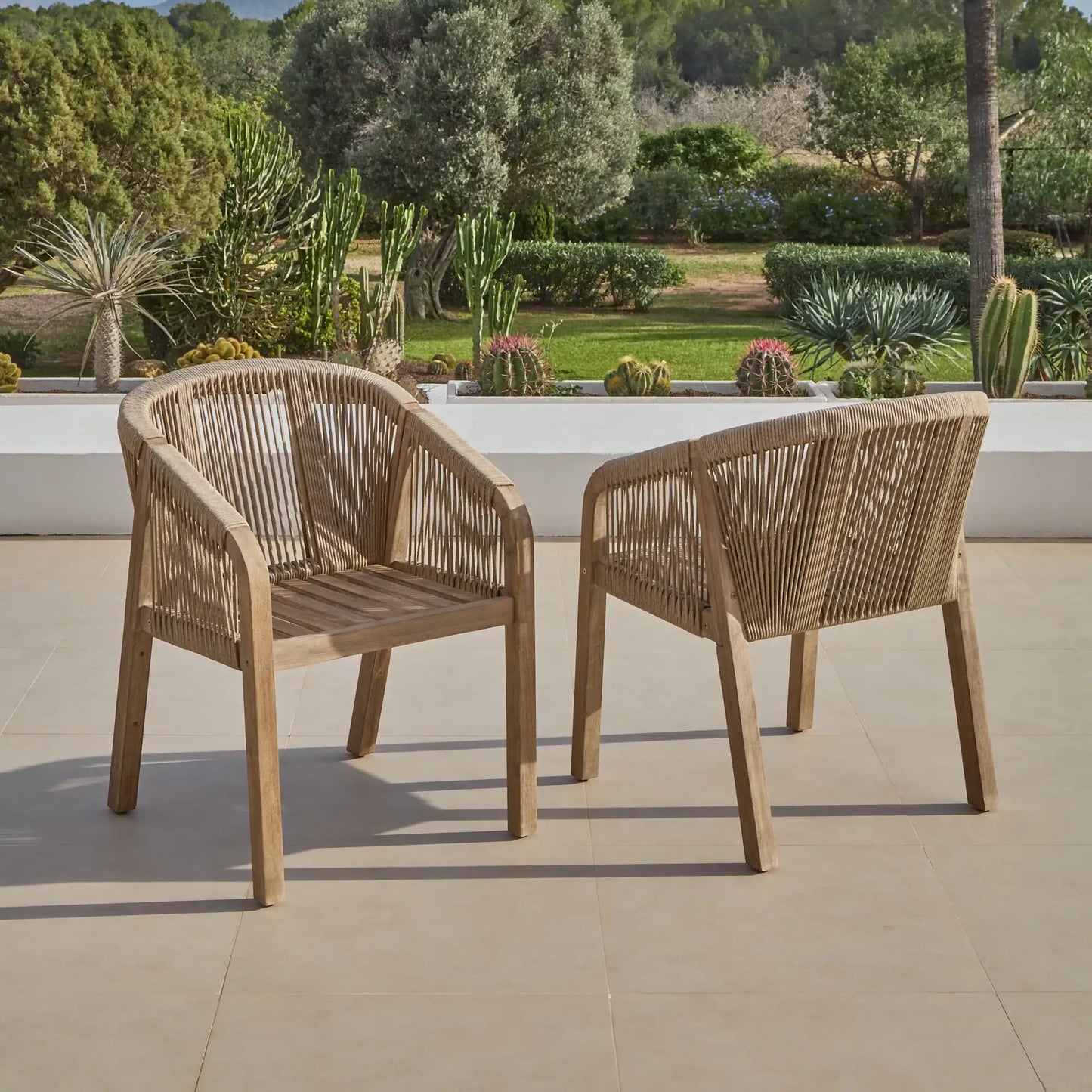 Nala Wooden Dining Chairs  - Laura James 