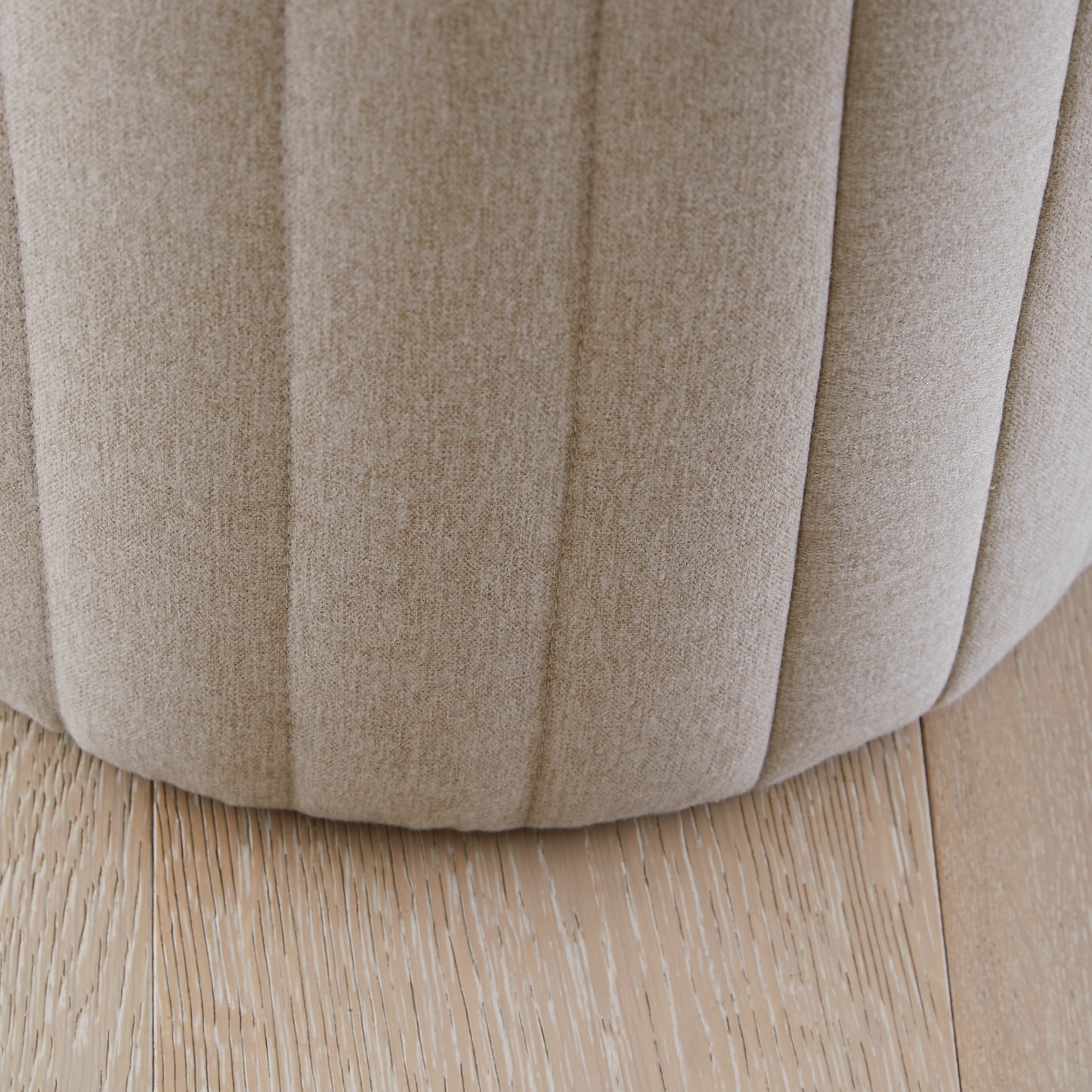 Penelope Sand  Drum Stool - Laura James