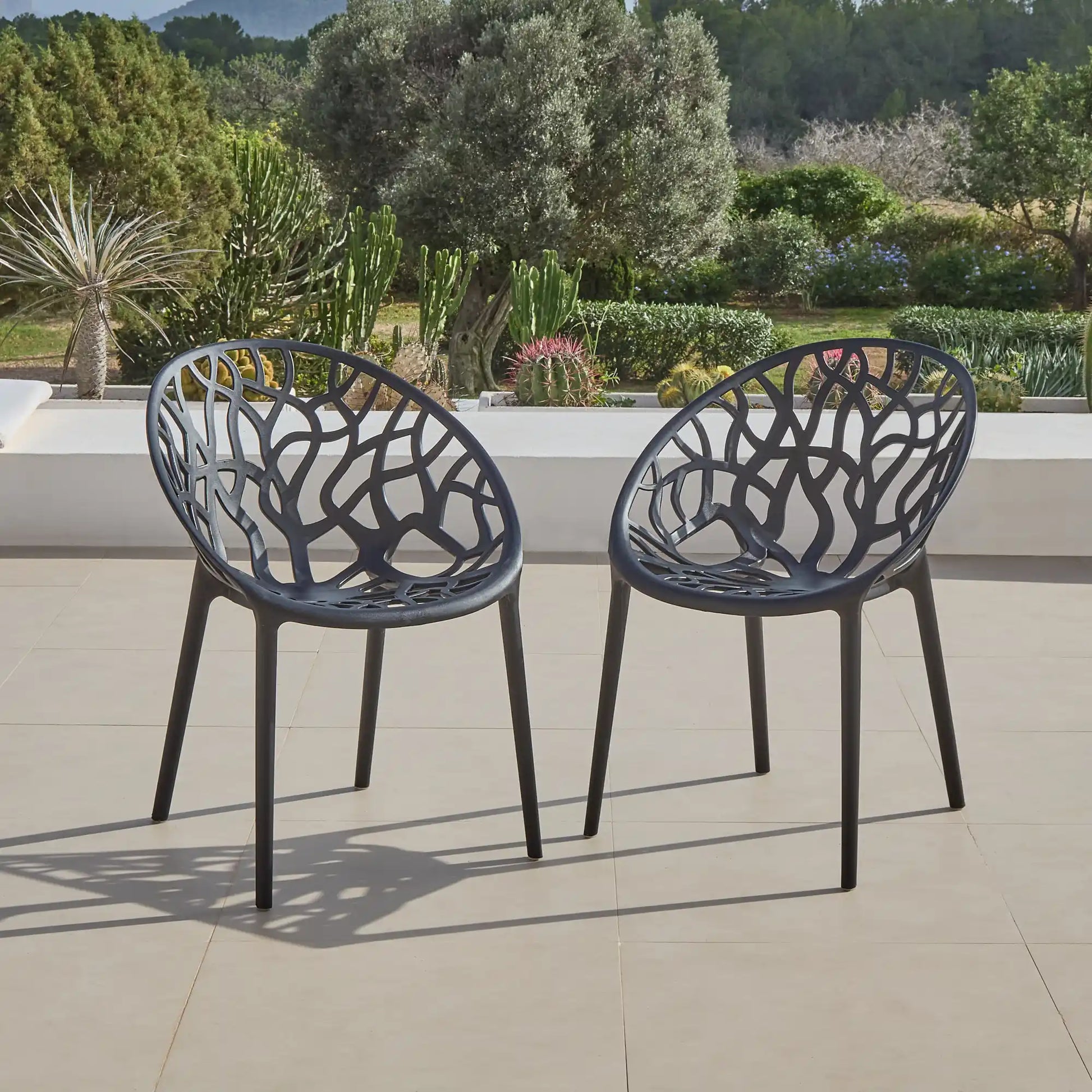 Raquel Dining Chairs - Set of 4 - Black