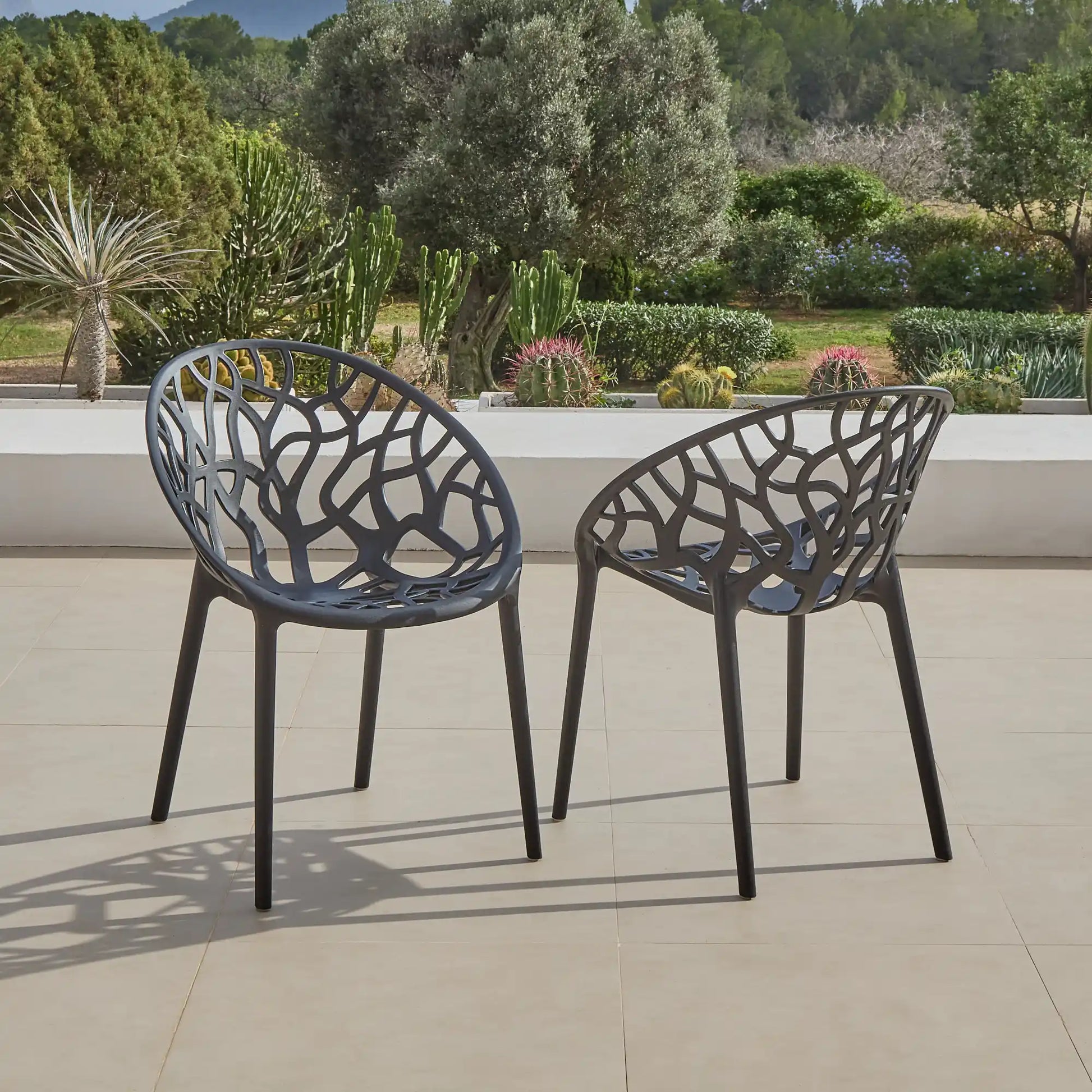 Raquel Dining Chairs - Set of 4 - Black