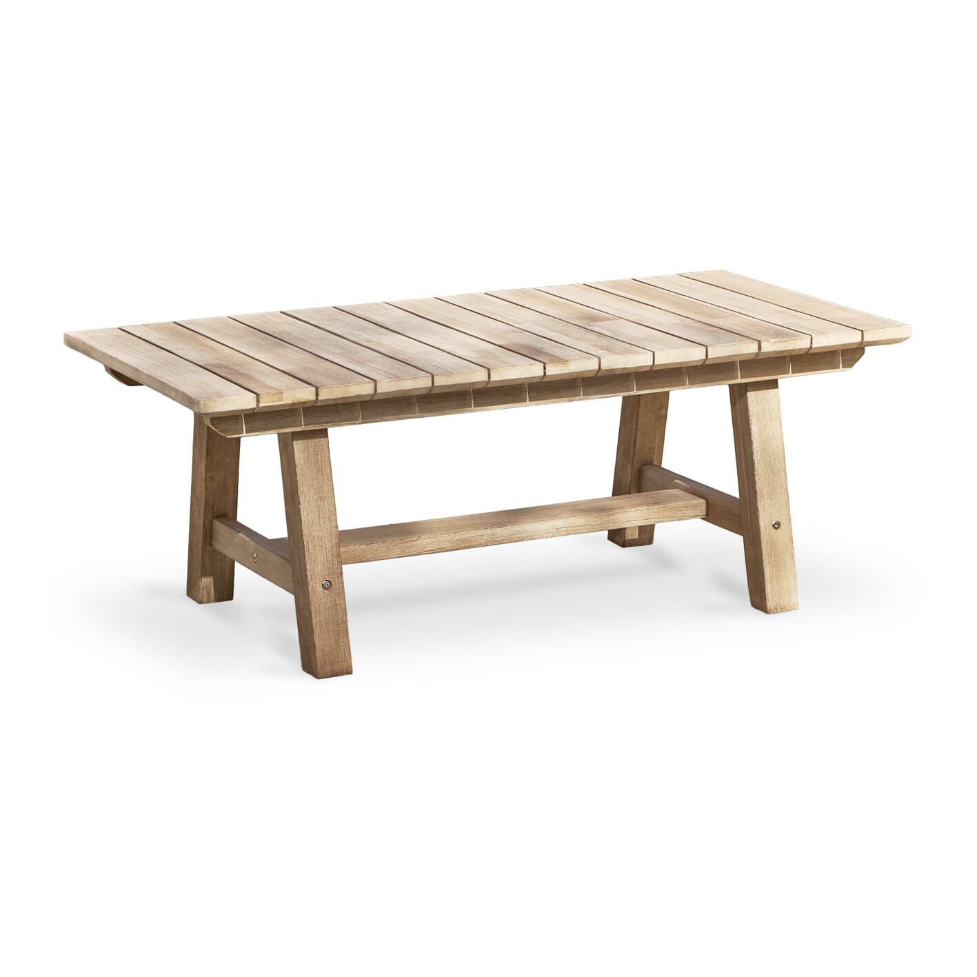 Shiro 120cm Rectangular Coffee Table - Brushed Light Acacia

