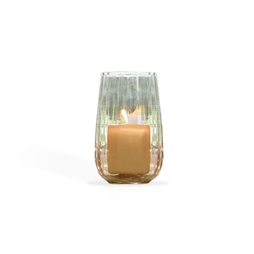 Dalen 10cm Glass Tea Light Holder - Clear