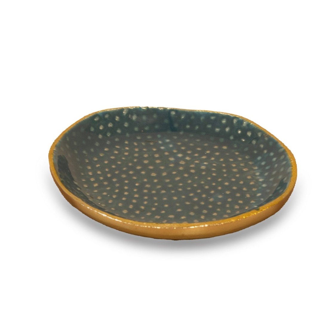 Somersby 10cm Trinket Dish - Teal - Laura James
