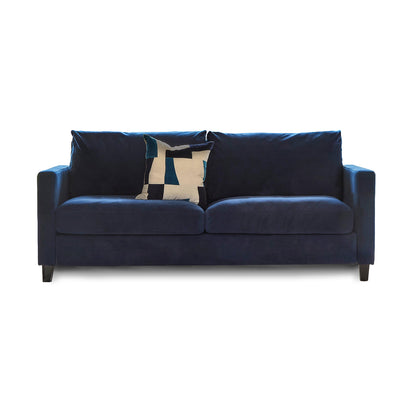 Ava Ink Blue 3 Seater Sofa - Laura James