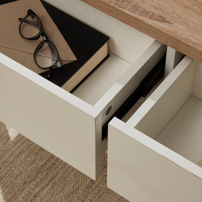 Bampton Coffee Table - Alabaster White - Laura James