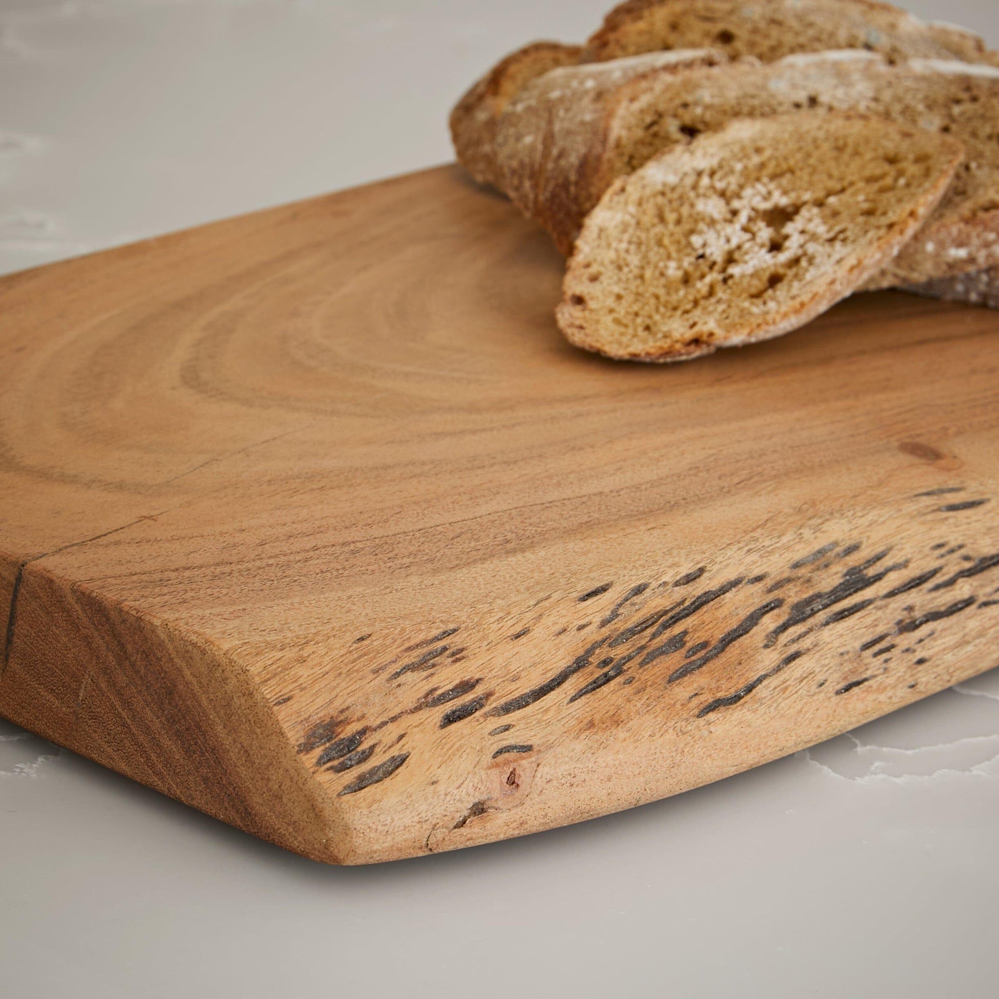 Bosco Acacia Wooden Natural Serving Board - 40x25cm - Laura James