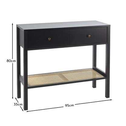 Charlie Console Table - Black