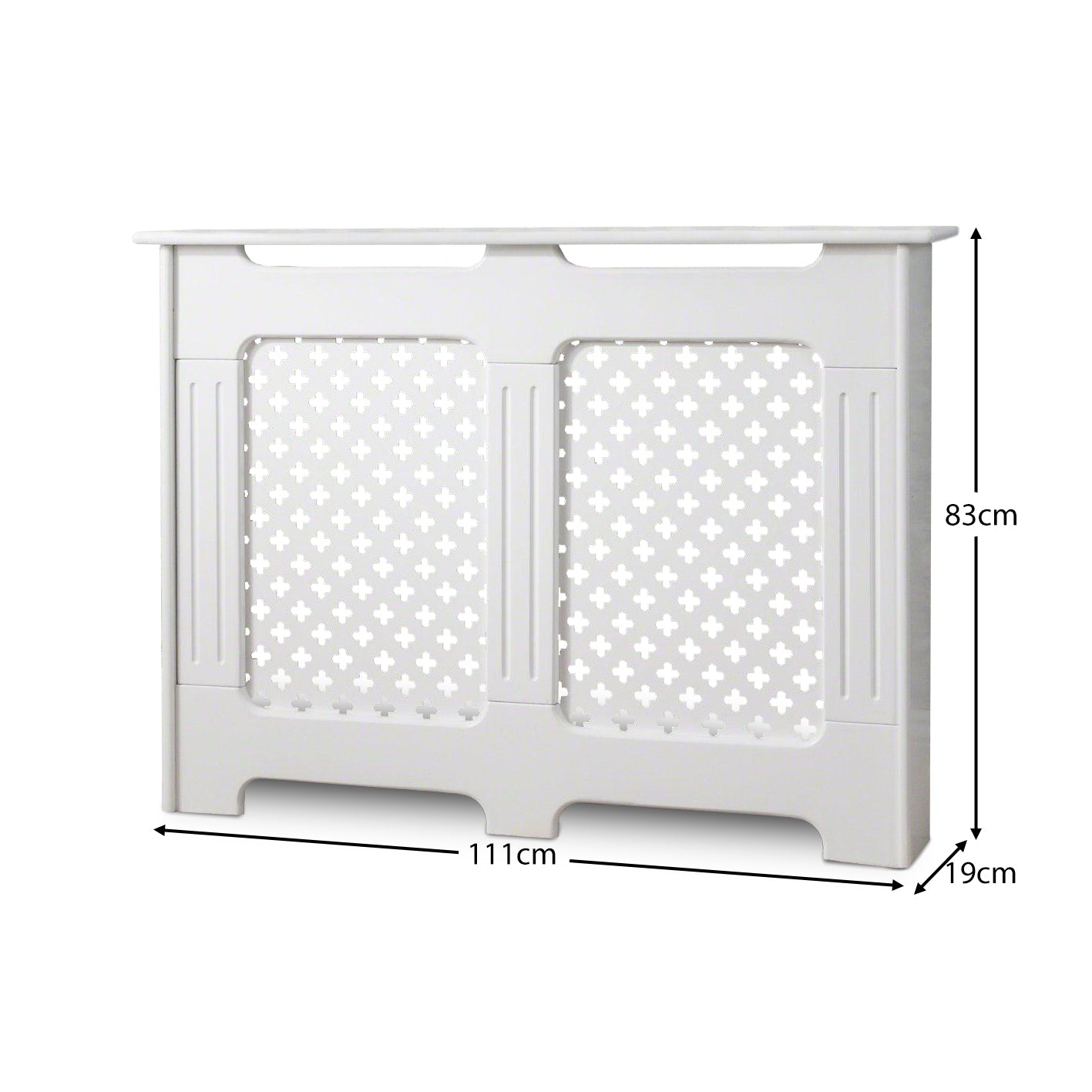 Edith Radiator Cover - White - Medium - Laura James 