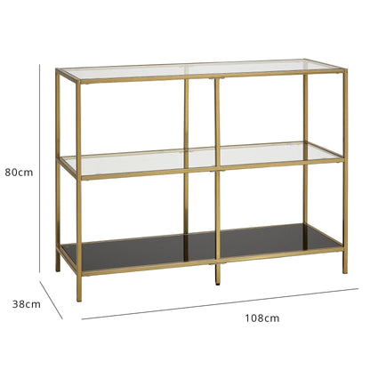 Evelyn Console Table - Gold