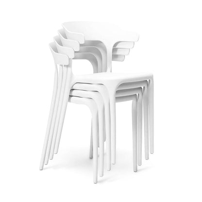 Finn dining chairs - set of 4 - white