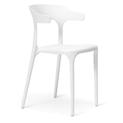 Finn dining chairs - set of 4 - white