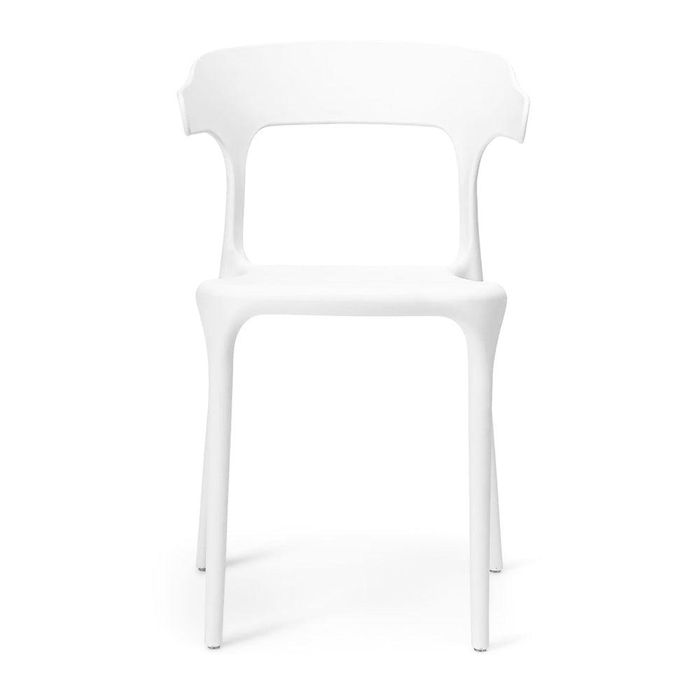 Finn dining chairs - set of 4 - white