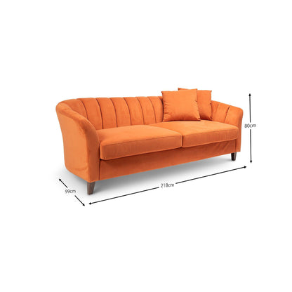 Florence-orange-4-seater-sofa-laura-james