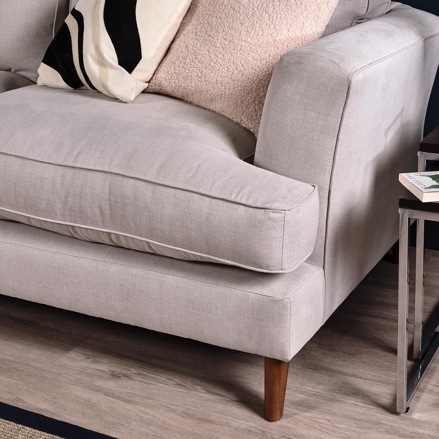 Frankie large sofa - 4 seater - Natural Clay