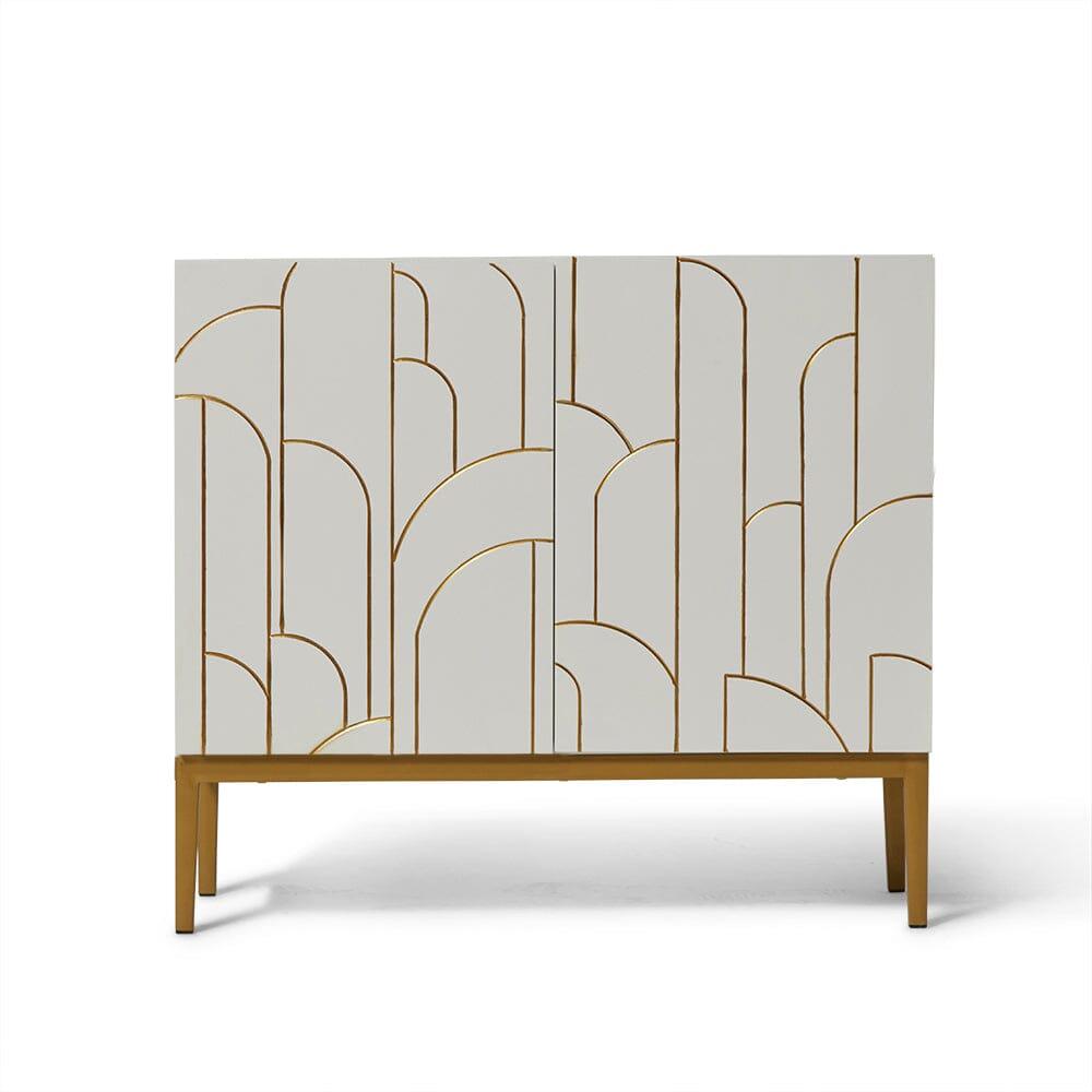 Gatsby 2 Door Sideboard – Snow White - Laura James