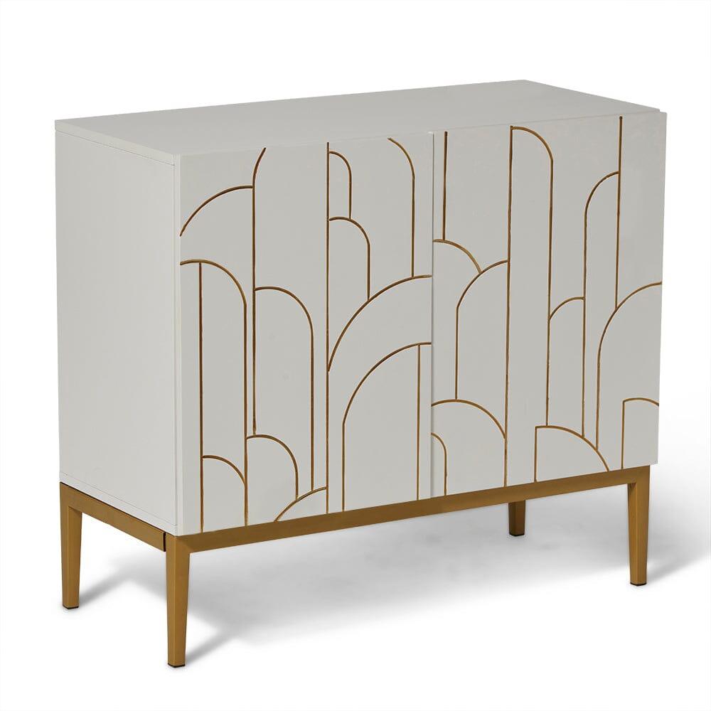 Gatsby 2 Door Sideboard – Snow White - Laura James