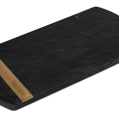 Marble Black Gold Serving Platter