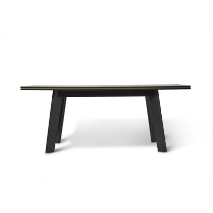 Iliana dining table - charcoal grey - Laura James