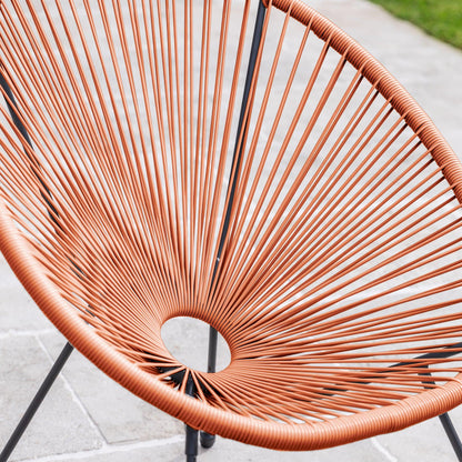 Indra String Bistro Set - orange - Laura James