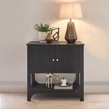 Jade 2 Door Sideboard - Black