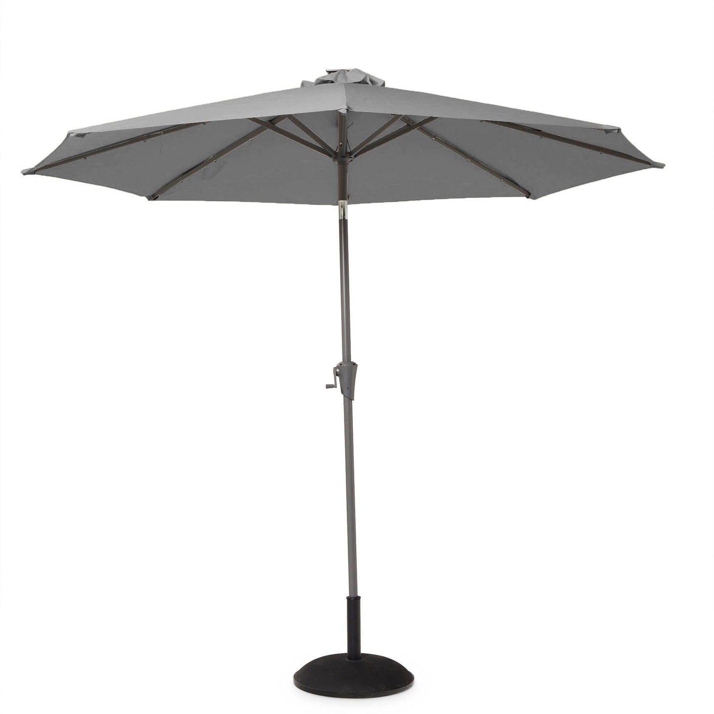 LED Premium Parasol - Grey - Laura James