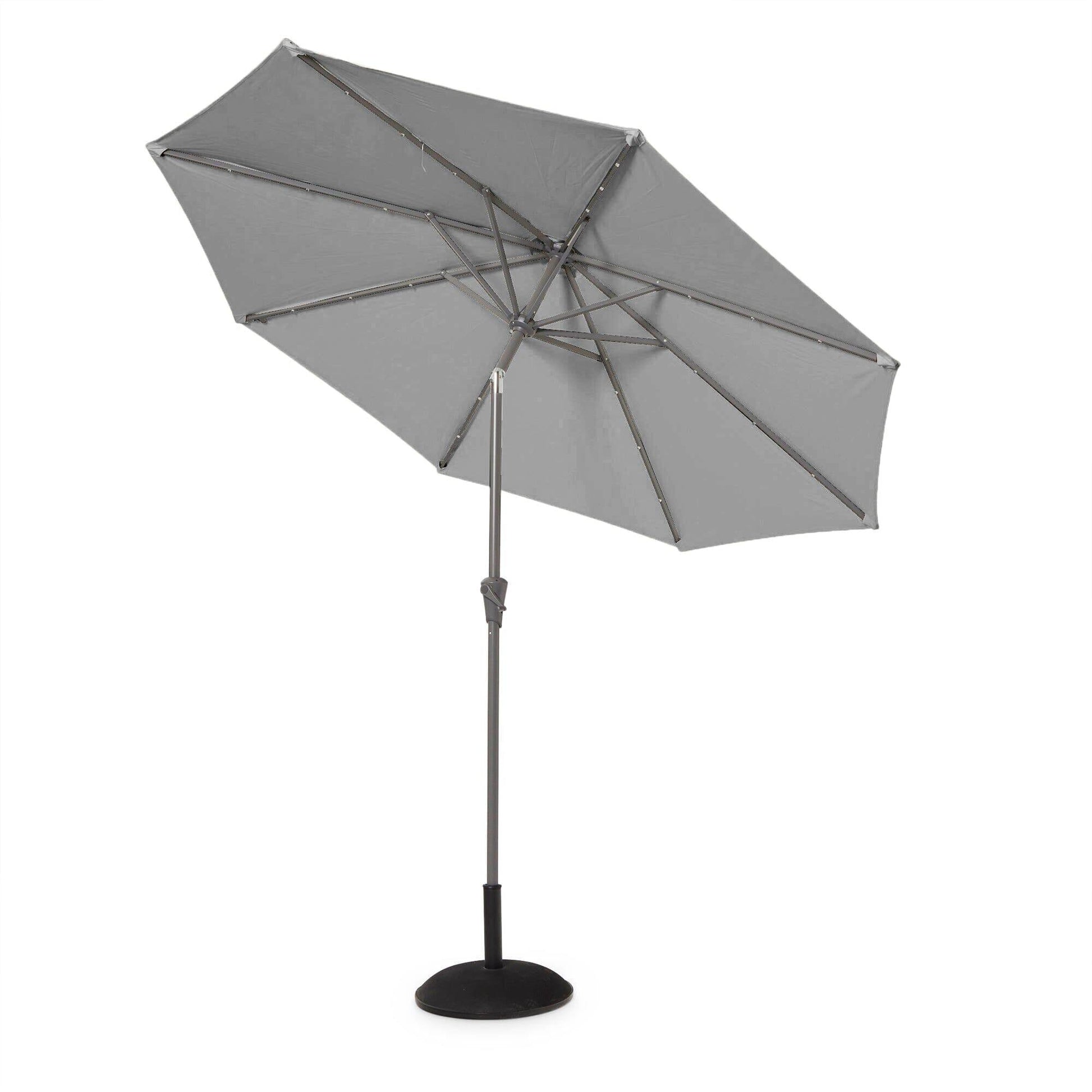 LED Premium Parasol - Grey - Laura James