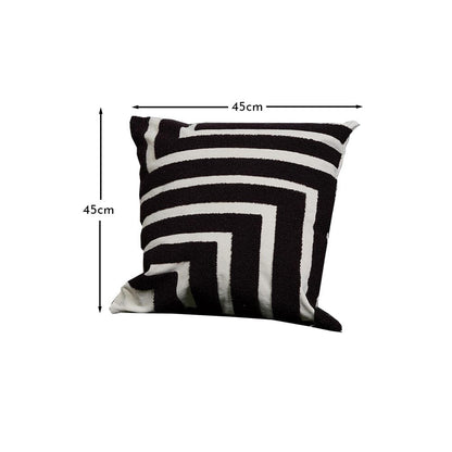 Kintbury 45x45cm Geometric Cushion Cover - Natural