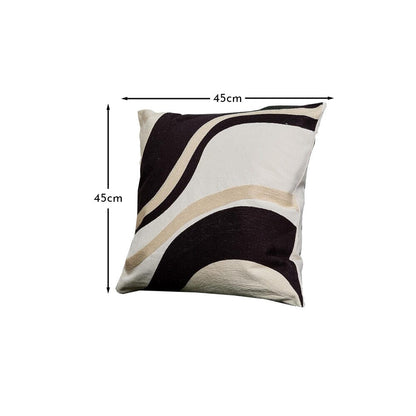 Kintbury 45x45cm Swirl Cushion Cover - Natural