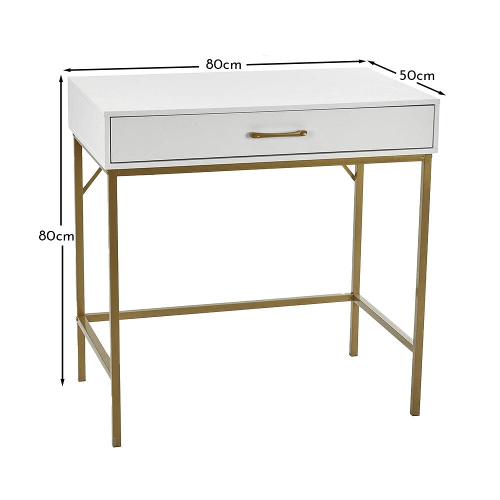 Marie Small Desk - White