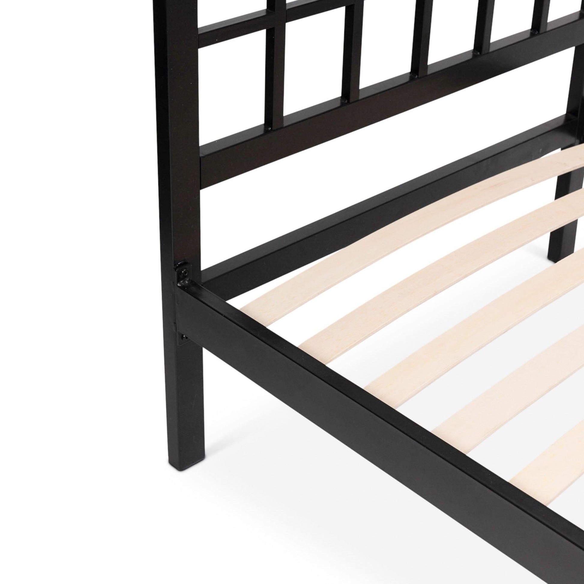 Marie Single Bed Black 