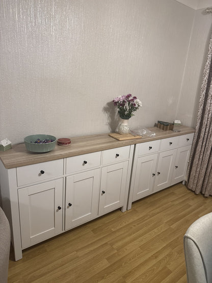 Bampton Sideboard with 3 Drawers White - Laura James

