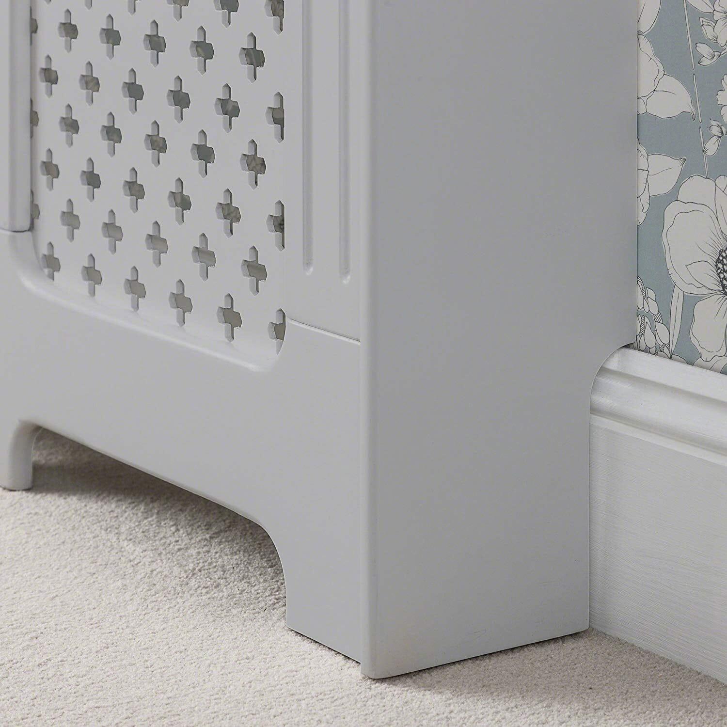 Edith radiator cover - grey - medium - Laura James