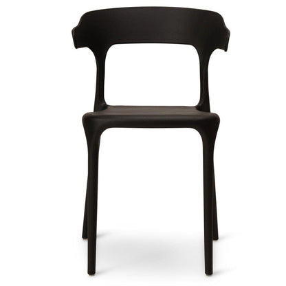 Finn dining chairs - set of 4 - black - Laura James