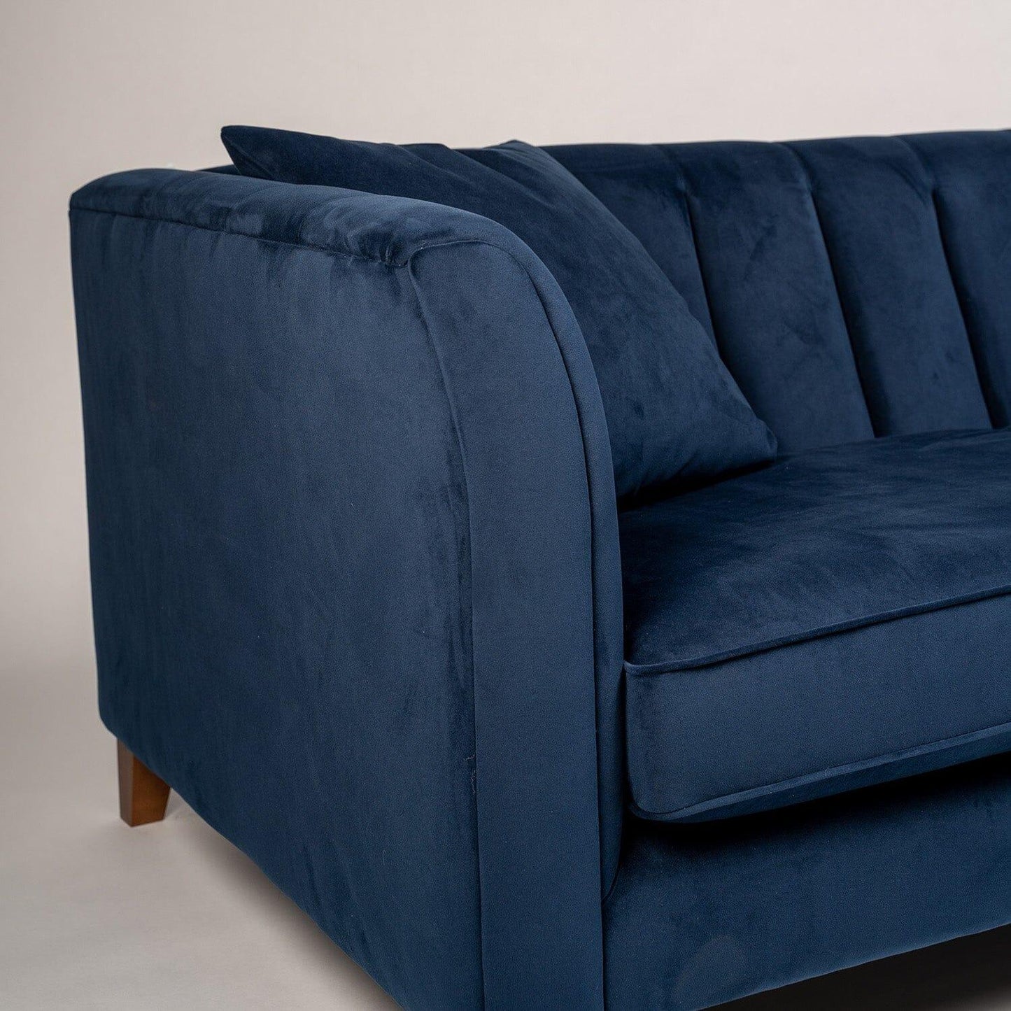 Georgia Large Sofa - 4 Seater - Navy - Laura James